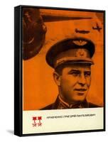 Grigory Kravchenko, Russian Fighter Pilot-null-Framed Stretched Canvas