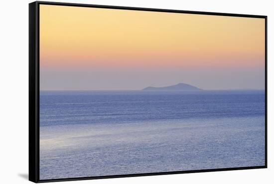 Grikos Bay, Patmos, Dodecanese, Greece-Guido Cozzi-Framed Stretched Canvas