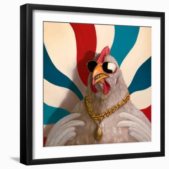 Grill Chicken-Lucia Heffernan-Framed Art Print