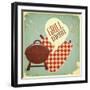 Grill Menu-elfivetrov-Framed Art Print