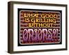 Grill Without Onions-Mark Frost-Framed Giclee Print