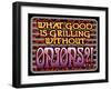 Grill Without Onions-Mark Frost-Framed Giclee Print