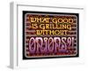 Grill Without Onions-Mark Frost-Framed Giclee Print