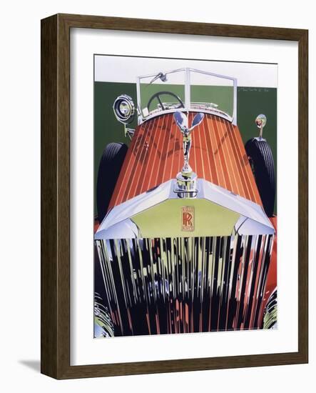 Grill-Dennis Mukai-Framed Art Print