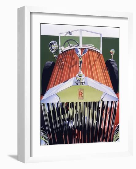 Grill-Dennis Mukai-Framed Art Print