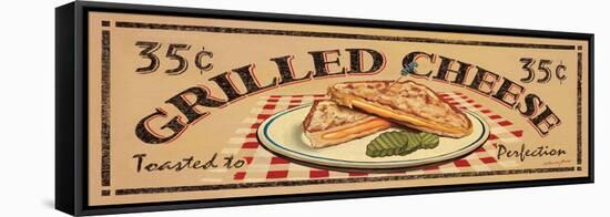 Grilled Cheese-Catherine Jones-Framed Stretched Canvas