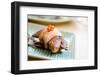 Grilled Foie Gras and Salmon Sushi-zmkstudio-Framed Photographic Print