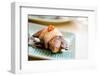 Grilled Foie Gras and Salmon Sushi-zmkstudio-Framed Photographic Print