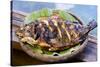 Grilled Nila Fish, Served with Banana Leave-Fadil Aziz/Alcibbum Photography-Stretched Canvas