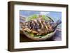 Grilled Nila Fish, Served with Banana Leave-Fadil Aziz/Alcibbum Photography-Framed Photographic Print