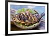 Grilled Nila Fish, Served with Banana Leave-Fadil Aziz/Alcibbum Photography-Framed Photographic Print