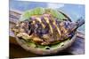 Grilled Nila Fish, Served with Banana Leave-Fadil Aziz/Alcibbum Photography-Mounted Photographic Print