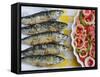 Grilled Sardines, a Delicacy. Setubal, Portugal-Mauricio Abreu-Framed Stretched Canvas