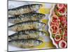 Grilled Sardines, a Delicacy. Setubal, Portugal-Mauricio Abreu-Mounted Photographic Print