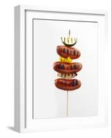 Grilled Sausage Kebab-Pepe Nilsson-Framed Photographic Print