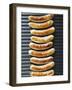 Grilled Sausages from Above-null-Framed Photographic Print