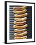 Grilled Sausages from Above-null-Framed Photographic Print