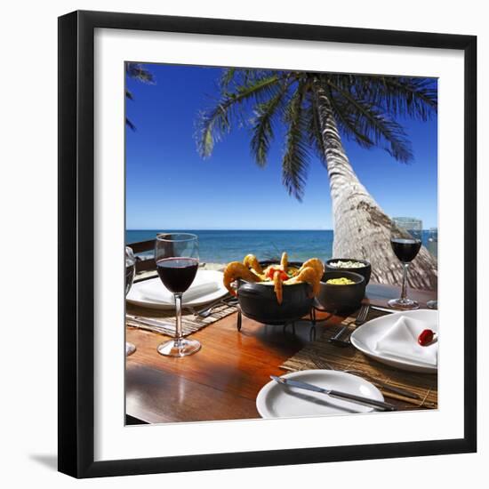 Grilled Shrimp-luiz rocha-Framed Photographic Print