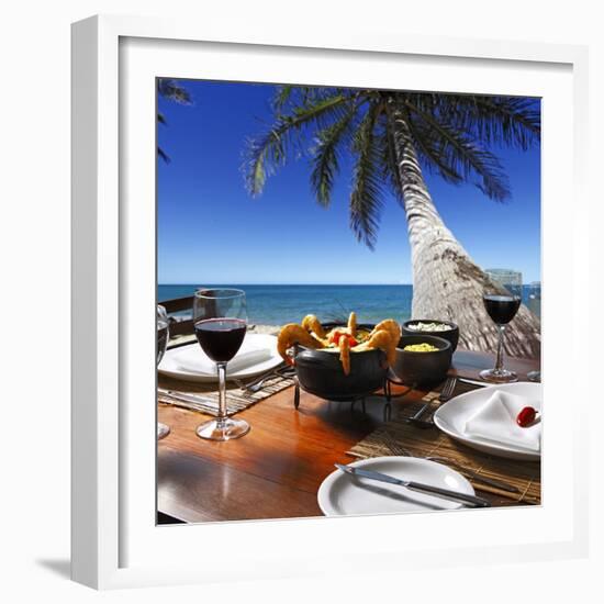 Grilled Shrimp-luiz rocha-Framed Photographic Print