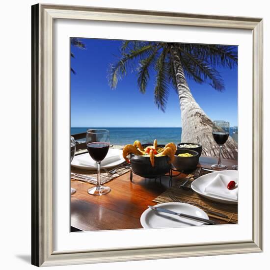 Grilled Shrimp-luiz rocha-Framed Photographic Print