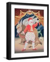 Grimaldi and the Nondescript, 1987-Frances Broomfield-Framed Giclee Print