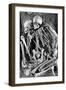 Grimaldi Skeletons-Science Source-Framed Premium Giclee Print