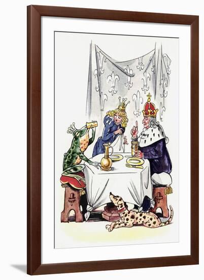 Grimm: The Frog Prince-Fritz Kredel-Framed Giclee Print