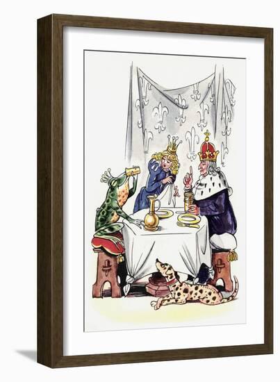 Grimm: The Frog Prince-Fritz Kredel-Framed Giclee Print