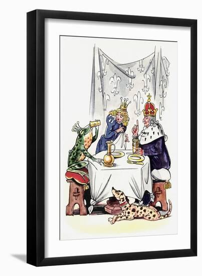 Grimm: The Frog Prince-Fritz Kredel-Framed Giclee Print