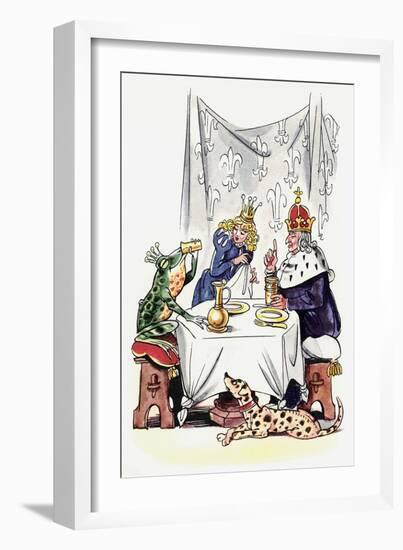 Grimm: The Frog Prince-Fritz Kredel-Framed Giclee Print