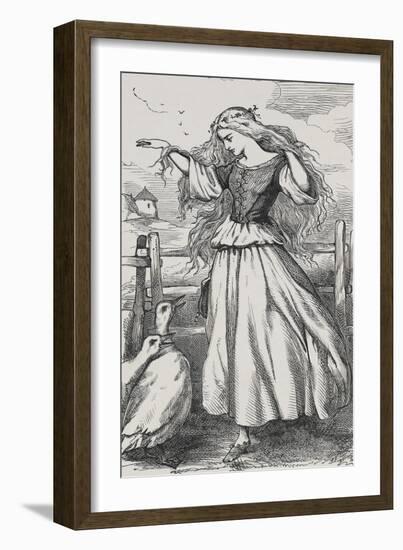 Grimms' Fairy Tales and Household Stories For Young People-Jacob Grimm-Framed Giclee Print