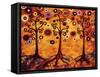 Grimms Trees-Natasha Wescoat-Framed Stretched Canvas