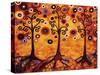 Grimms Trees-Natasha Wescoat-Stretched Canvas
