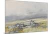 Grimspound, Dartmoor (Showing the Main Entrance from the South) , C.1895-96-Frederick John Widgery-Mounted Premium Giclee Print