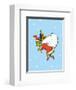 Grinch Collection III - He's a Mean One (snow)-Theodor (Dr. Seuss) Geisel-Framed Art Print