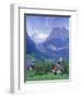 Grindelwald and the North Face of the Eiger, Jungfrau Region, Switzerland-Gavin Hellier-Framed Photographic Print