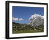 Grindelwald and Wetterhorn, Bernese Oberland, Swiss Alps, Switzerland, Europe-Hans Peter Merten-Framed Photographic Print