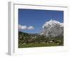 Grindelwald and Wetterhorn, Bernese Oberland, Swiss Alps, Switzerland, Europe-Hans Peter Merten-Framed Photographic Print