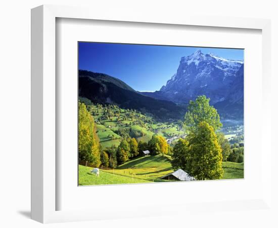 Grindelwald, Berner Oberland, Switzerland-Peter Adams-Framed Photographic Print