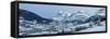 Grindelwald, Wetterhorn Mountain, 3692M, Jungfrau Region, Bernese Oberland-Gavin Hellier-Framed Stretched Canvas