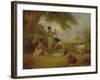 Grinding Corn, C.1792-95-Arthur William Devis-Framed Giclee Print