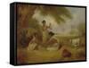 Grinding Corn, C.1792-95-Arthur William Devis-Framed Stretched Canvas