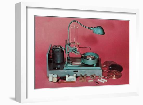 Grinding Tool-null-Framed Art Print