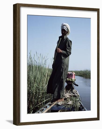 Grindly, Marshes, Iraq, Middle East-null-Framed Photographic Print