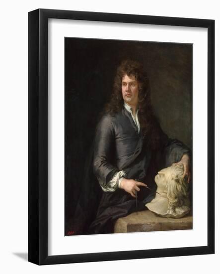 Grinling Gibbons, C.1690-Godfrey Kneller-Framed Giclee Print