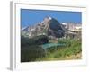 Grinnel Lake Below Mt Gould in Glacier National Park, Montana-Howard Newcomb-Framed Photographic Print