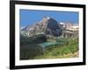 Grinnel Lake Below Mt Gould in Glacier National Park, Montana-Howard Newcomb-Framed Photographic Print