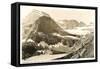 Grinnell Glacier and Lake-null-Framed Stretched Canvas