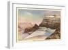 Grinnell Glacier, Glacier Park, Montana-null-Framed Art Print