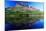 Grinnell Point and Fischercap Lake Mountain Reflection Glacier National Park Montana-Steve Boice-Mounted Photographic Print